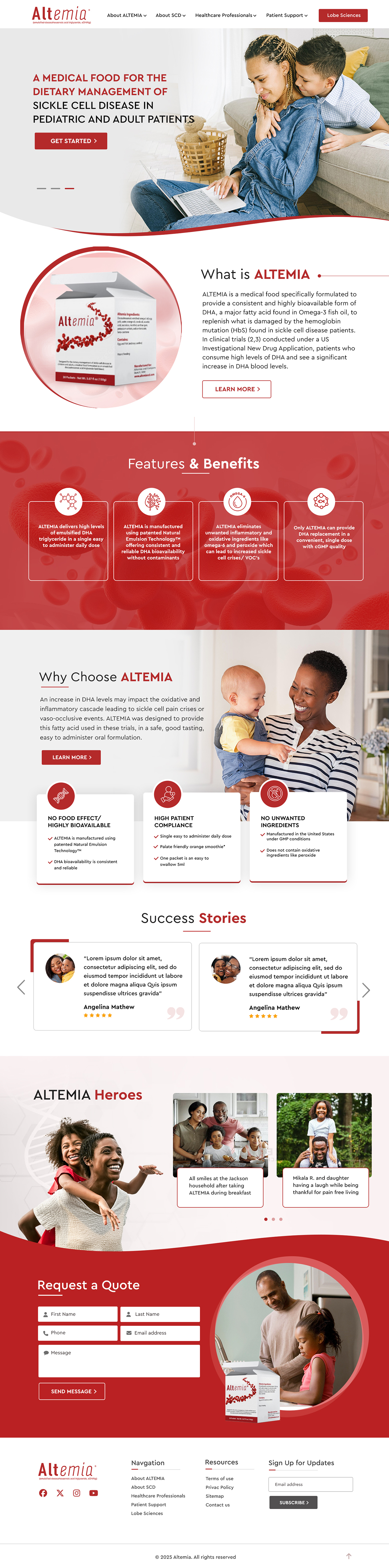 Wix Design by Blue Sparrow for this project | Design #34632437