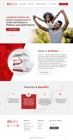 Wix Design by Blue Sparrow for this project | Design: #34634967