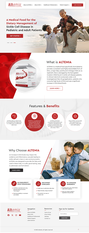 Wix Design by Blue Sparrow for this project | Design: #34635003