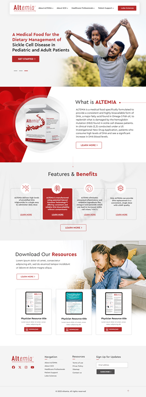 Wix Design by Blue Sparrow for this project | Design: #34648957