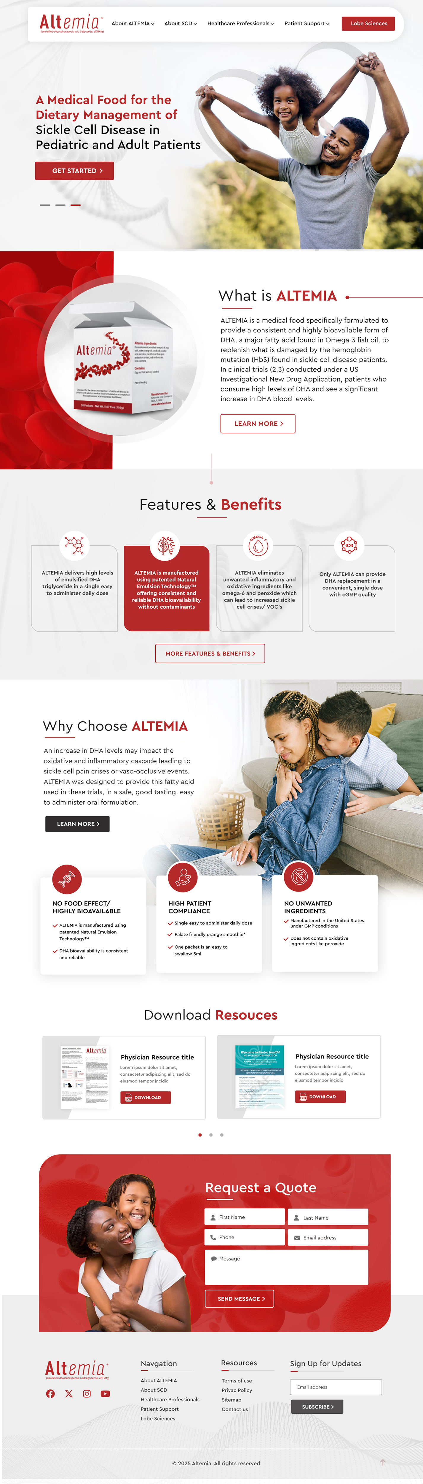 Wix Design by Blue Sparrow for this project | Design #34648961