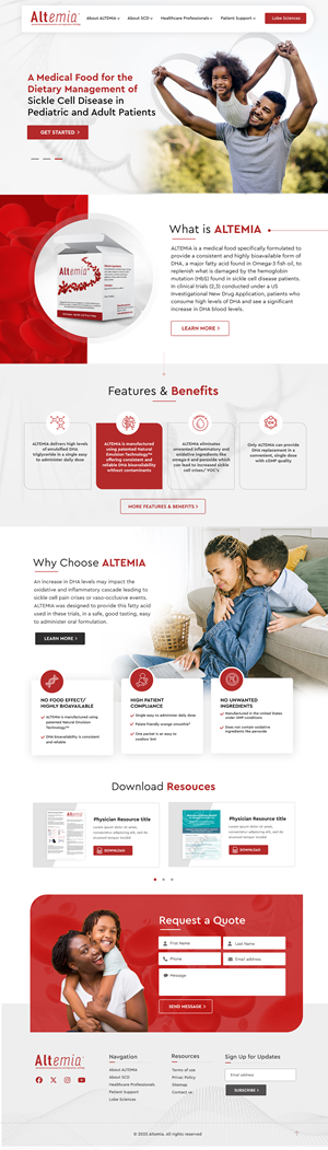 Wix Design by Blue Sparrow for this project | Design: #34648961