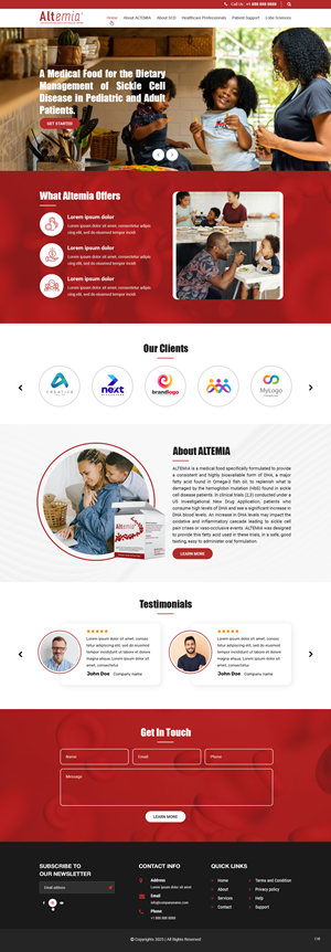 Diseño Wix por pb para este proyecto | Diseño: #34632512