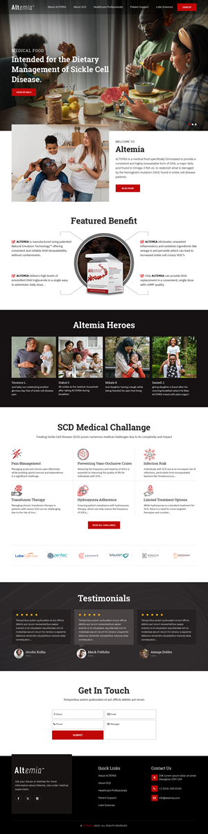 Wix Design by sai.designer87 for this project | Design: #34632913