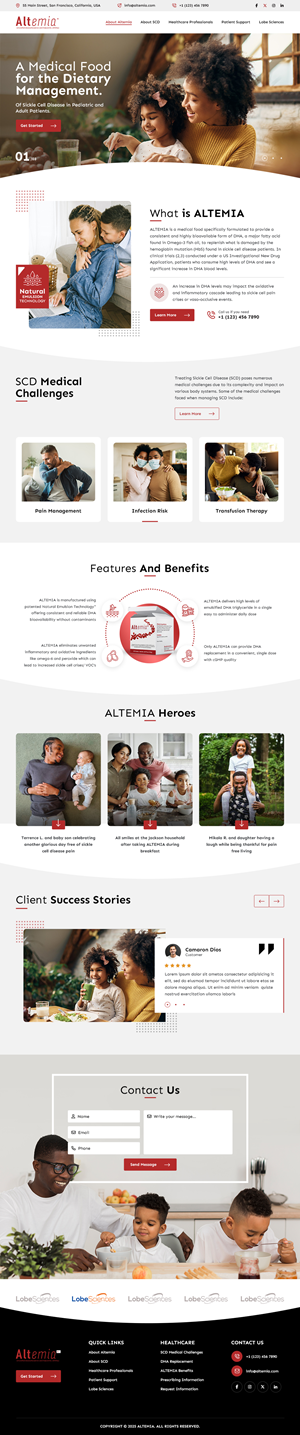 Wix Design by sai.designer87 for this project | Design: #34632968