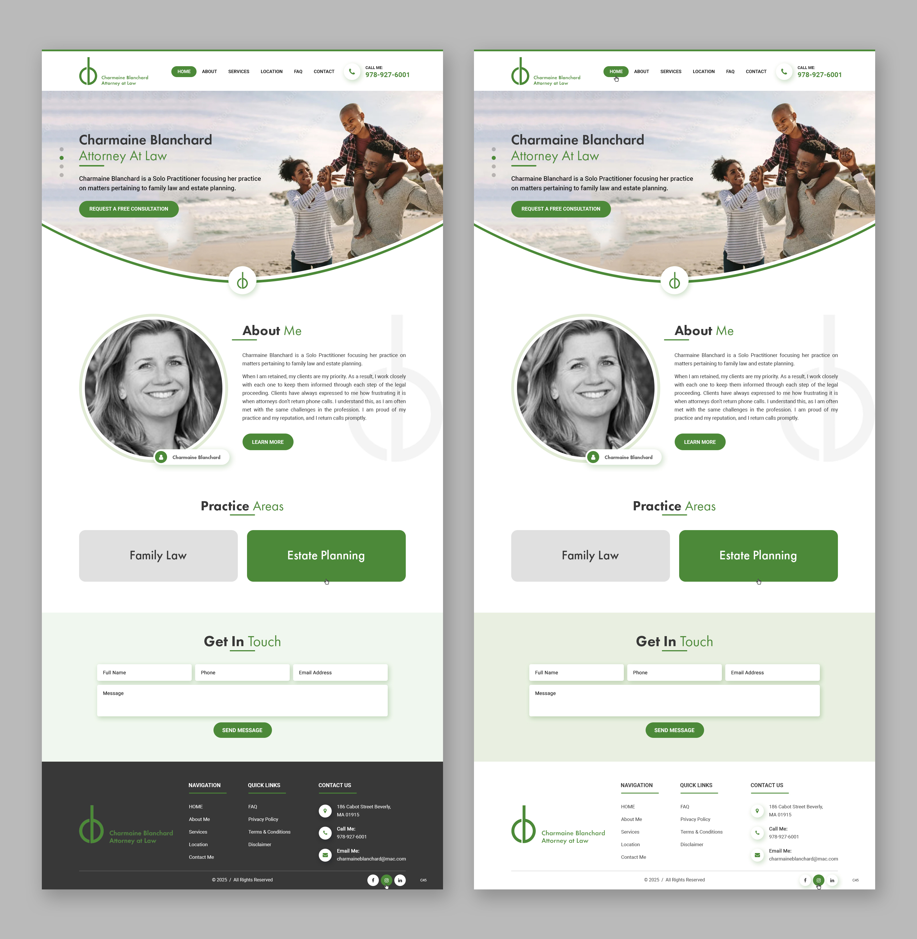 Web Design by pb for this project | Design #34659550