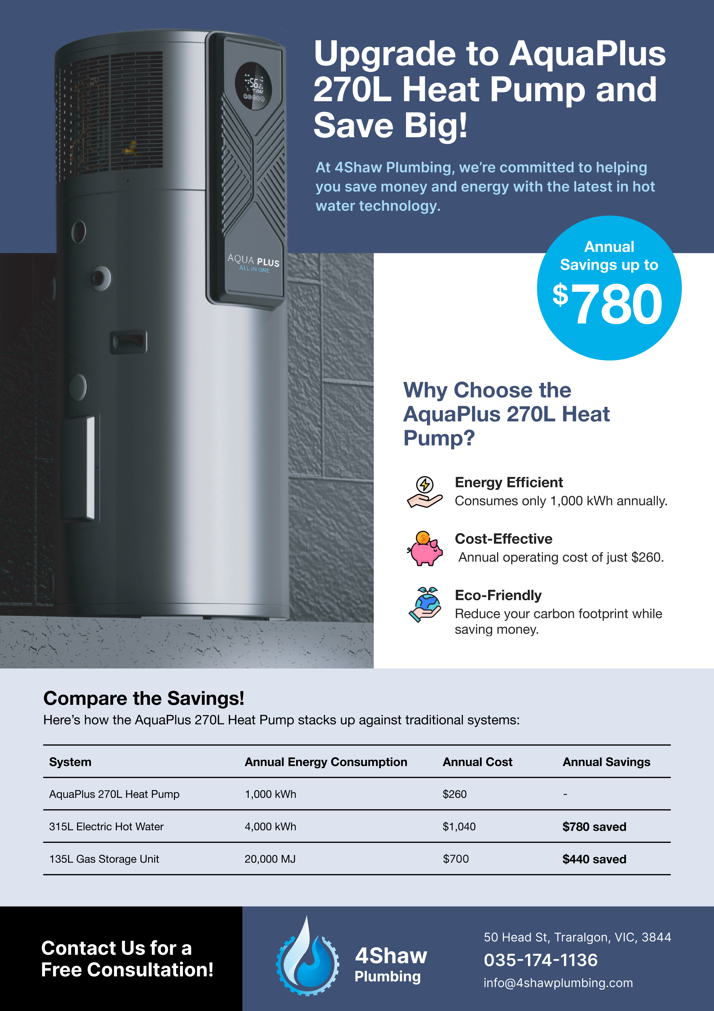 Diseño de Flyer por Fuuma para 4Shaw Plumbing | Diseño #34633167