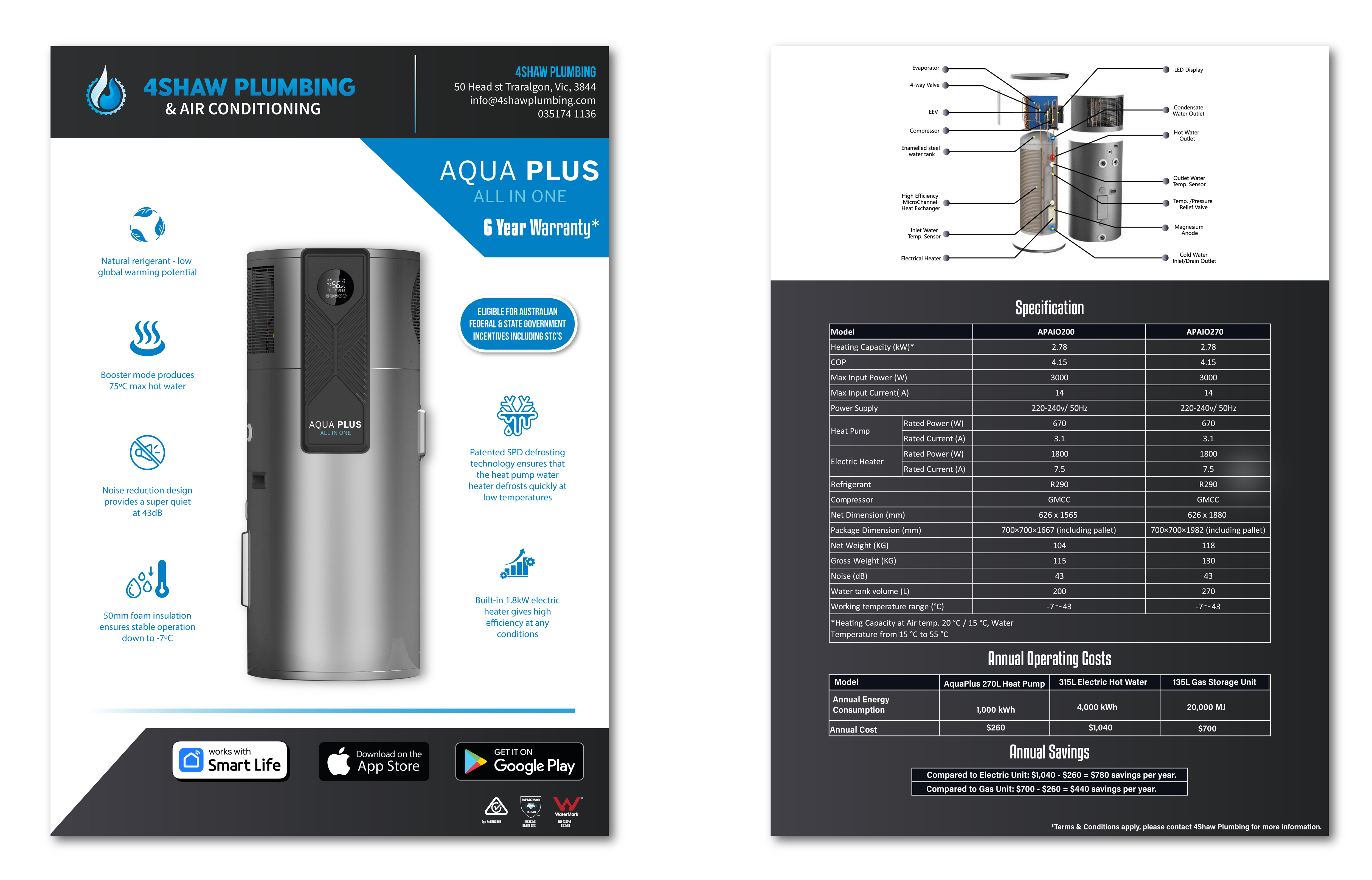 Design de Flyer par Happy Design Worlds pour 4Shaw Plumbing | Design #34634232