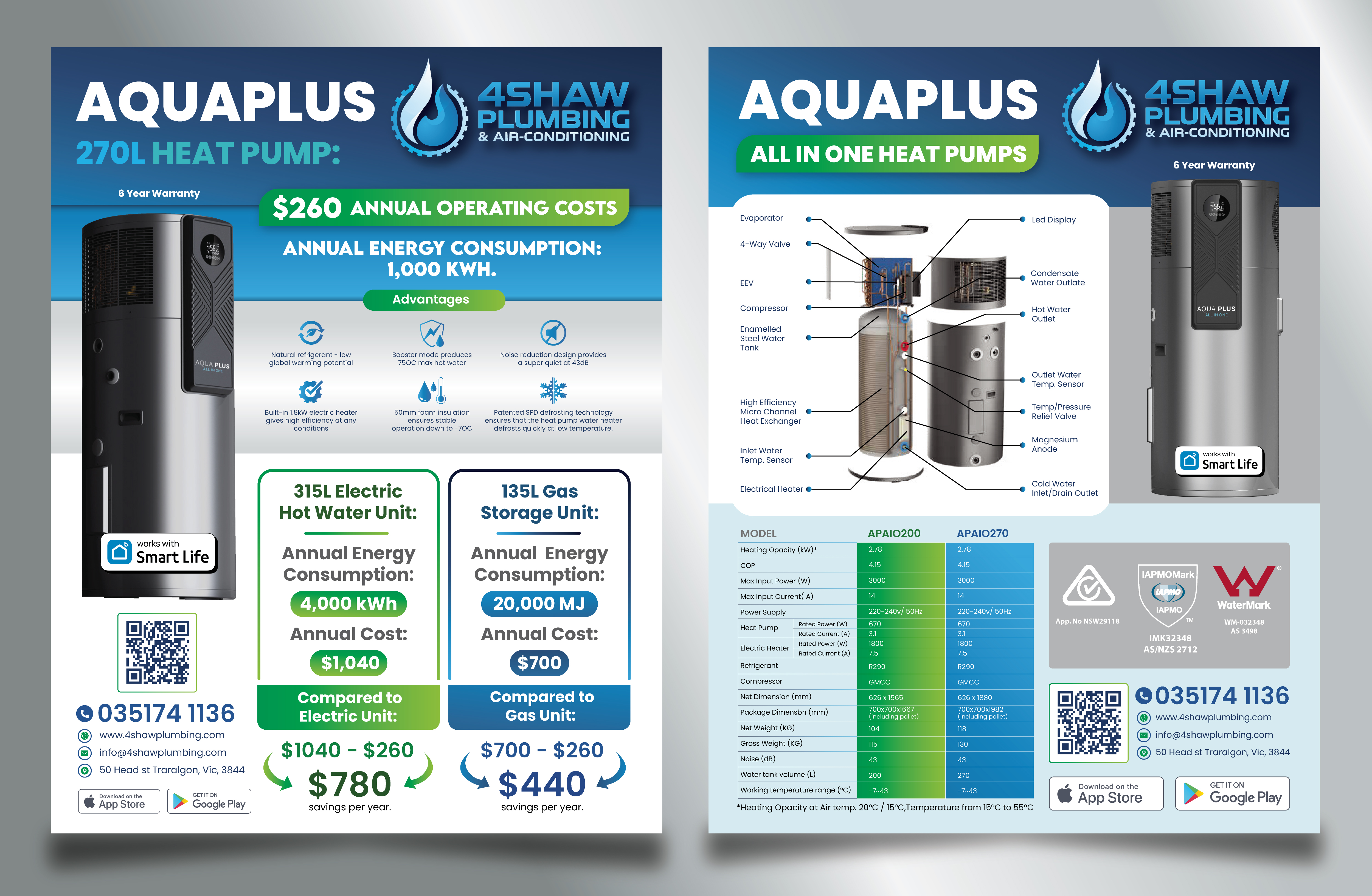 Flyer Design by saurov for 4Shaw Plumbing | Design #34673527
