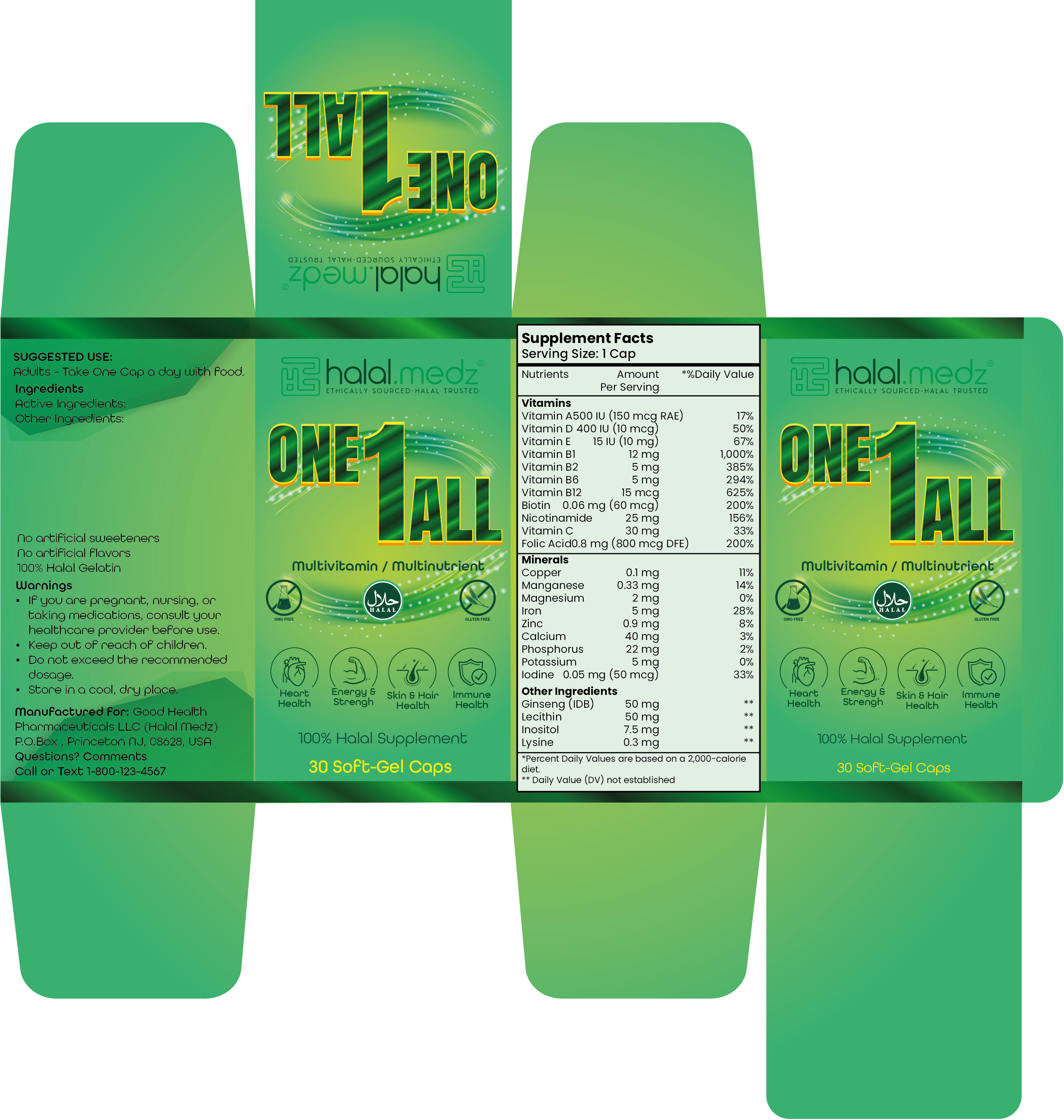 Design Emballage par Vyacheslav65 pour Good Health Pharmaceuticals LLC | Design #34640871