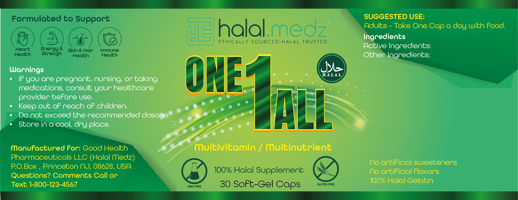 Design Emballage par Vyacheslav65 pour Good Health Pharmaceuticals LLC | Design #34640872