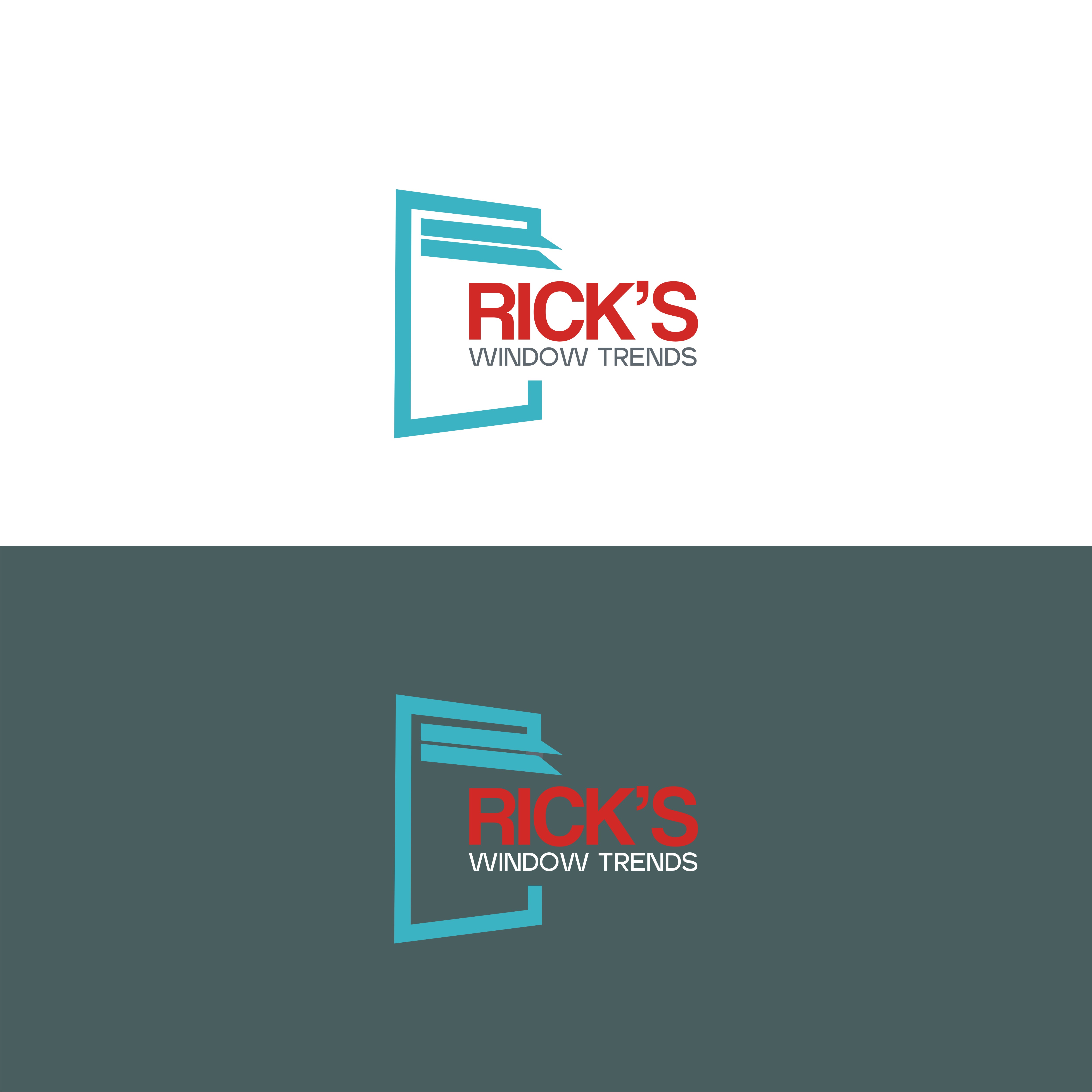 Logo Design by All art for Rick’s Window Trends | Design #34671108