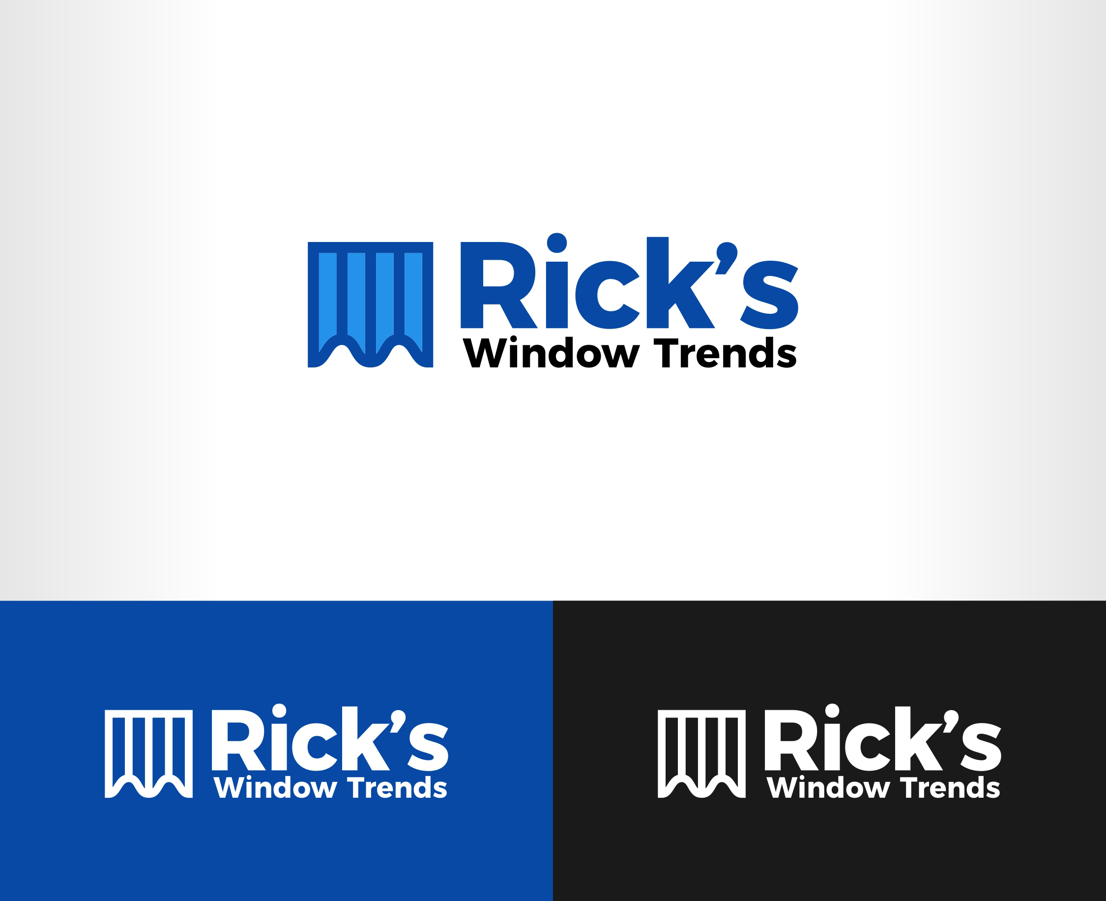 Diseño de Logo por Abici para Rick’s Window Trends | Diseño #34654006