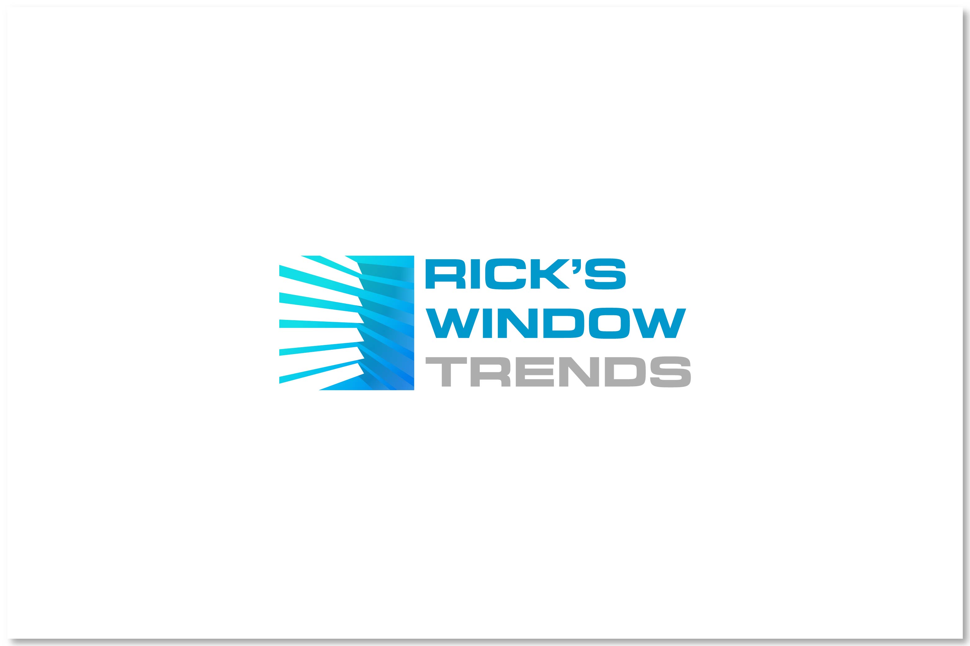 Logo Design by Hanzulla wahid for Rick’s Window Trends | Design #34634405
