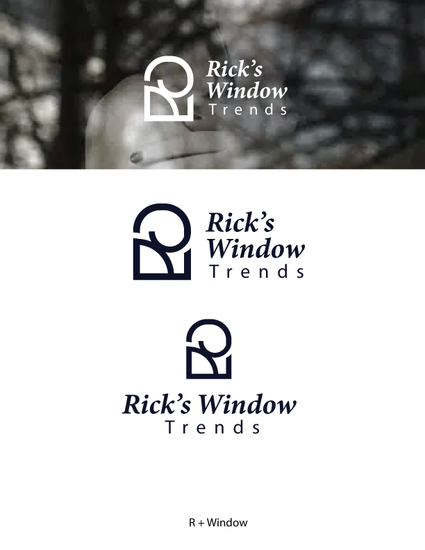 Logo Design by Elham_inspiration for Rick’s Window Trends | Design #34634069