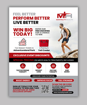 Flyer for Mantality Health