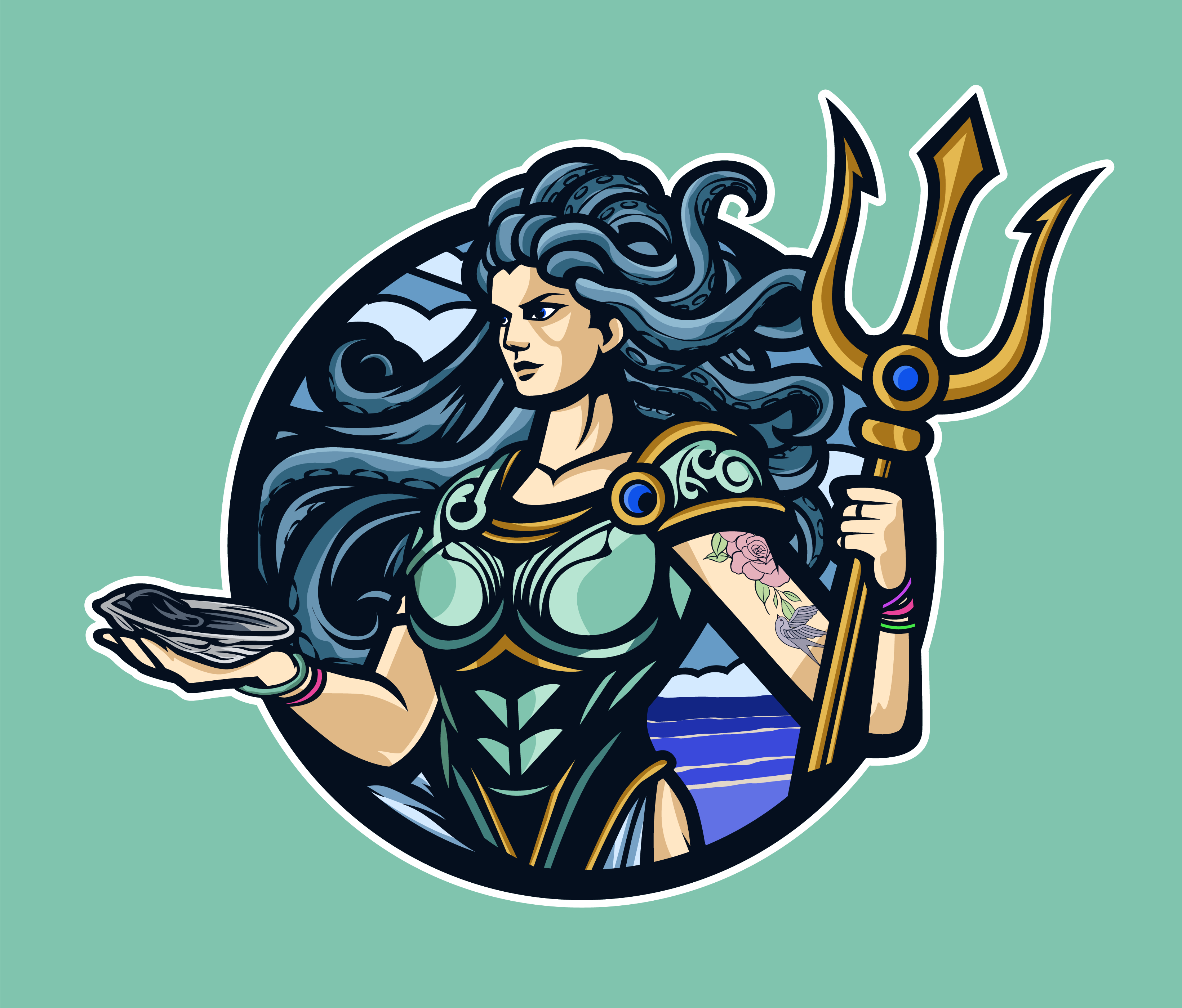 Illustration Design by Cody Rostron for this project | Design #34655185