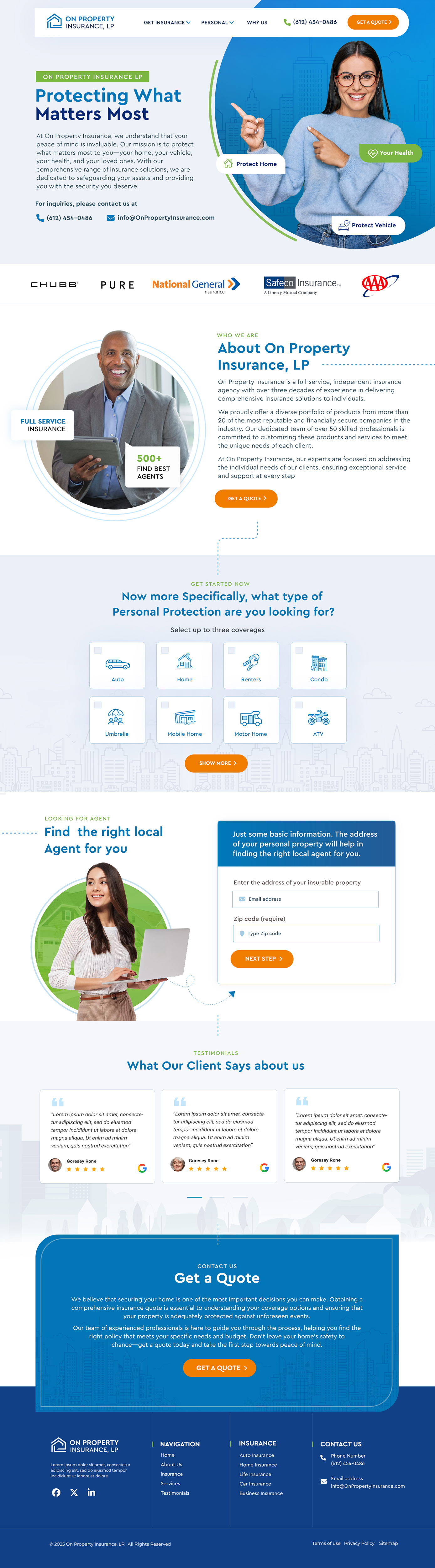 Web Design by Blue Sparrow for this project | Design #34639264