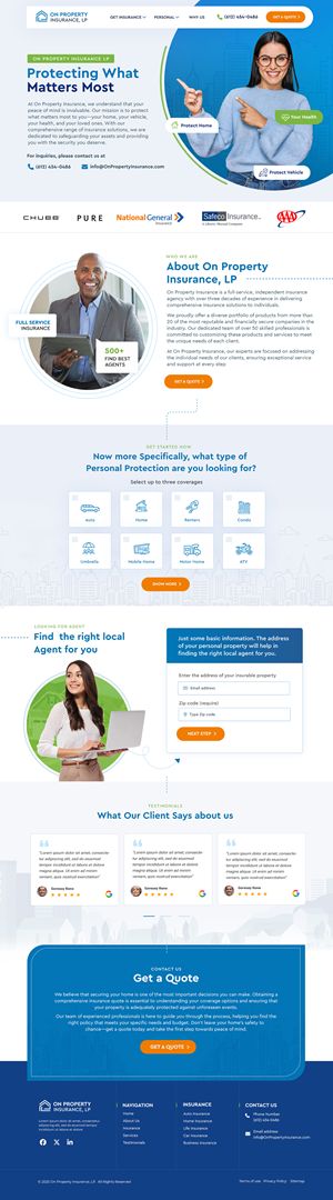 Web Design by Blue Sparrow for this project | Design: #34639264