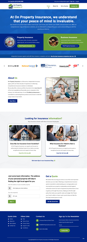 Web Design by pb for this project | Design: #34639826
