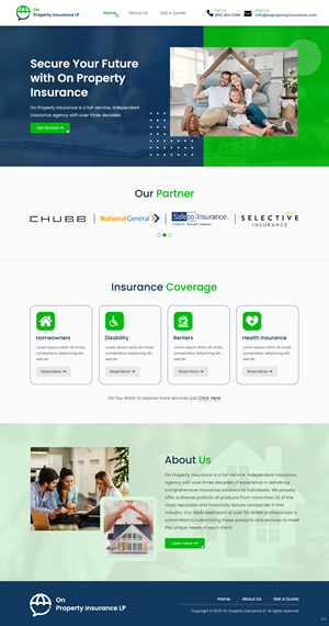 Web Design by pb for this project | Design: #34639837