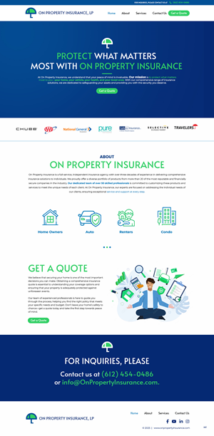 Web Design by pb for this project | Design: #34639841