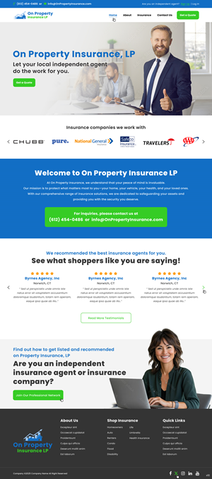 Web Design by pb for this project | Design: #34639842