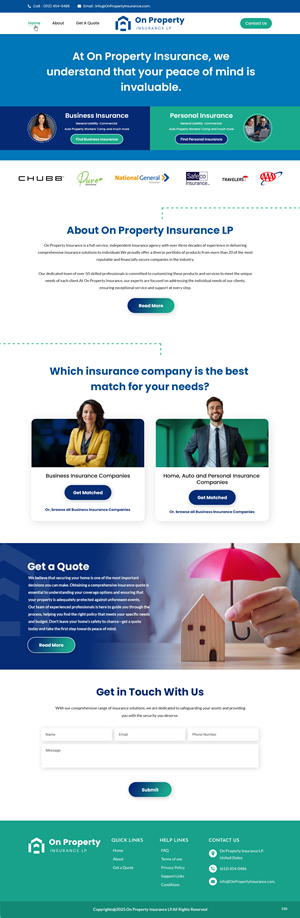 Web Design by pb for this project | Design: #34646582