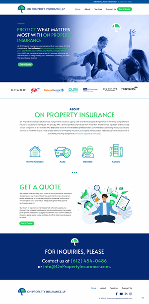 Web Design by pb for this project | Design: #34646583