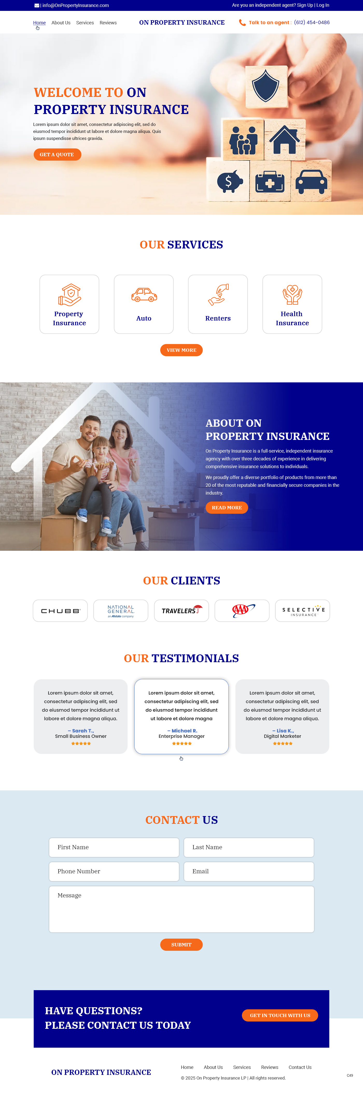 Web Design by pb for this project | Design #34646585