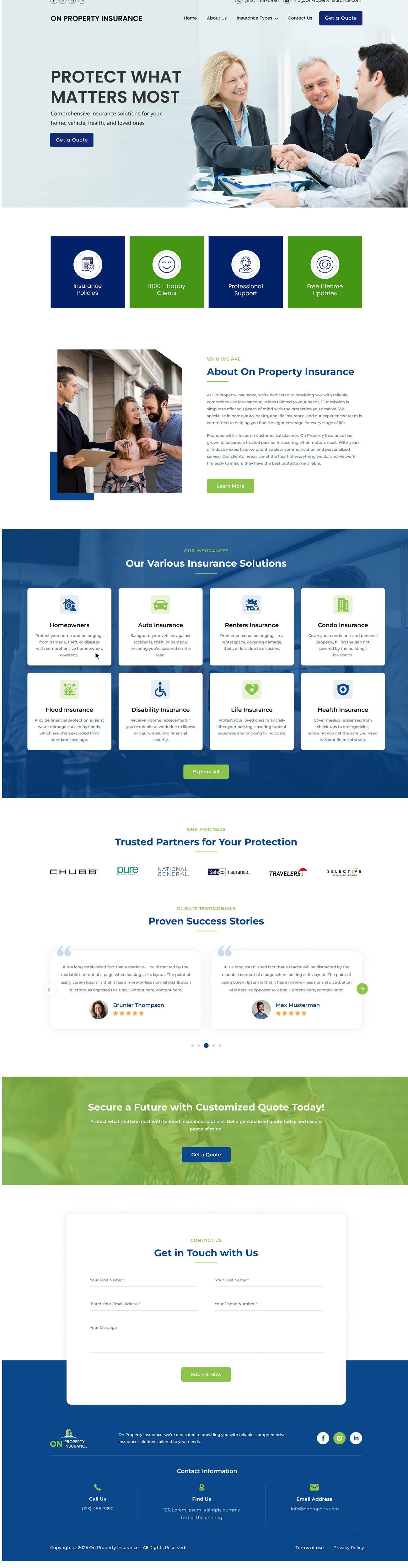 Web Design by Sbss for this project | Design #34639956