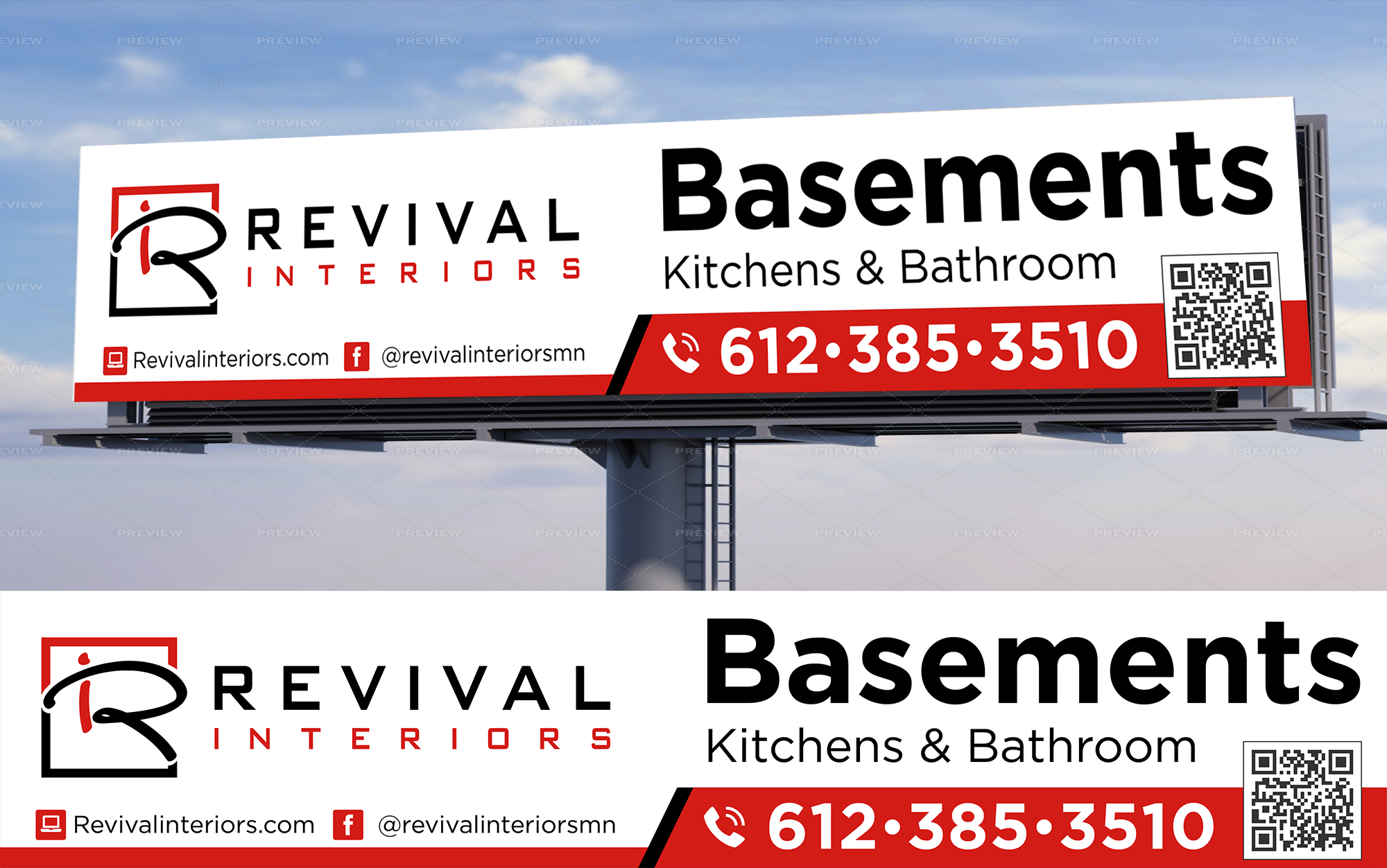 Signage Design by WrapTonic24 for Revival Interiors | Design #34664482