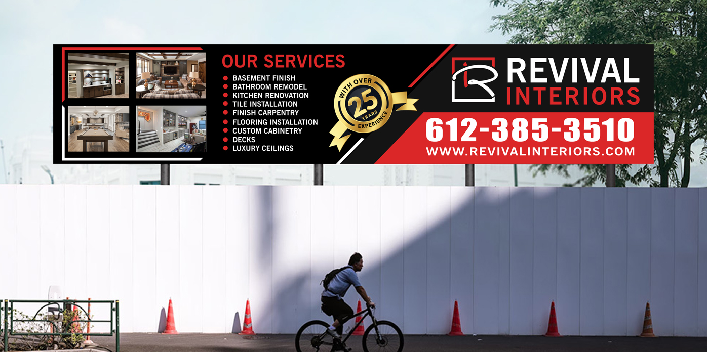Signage Design by uk for Revival Interiors | Design #34643471