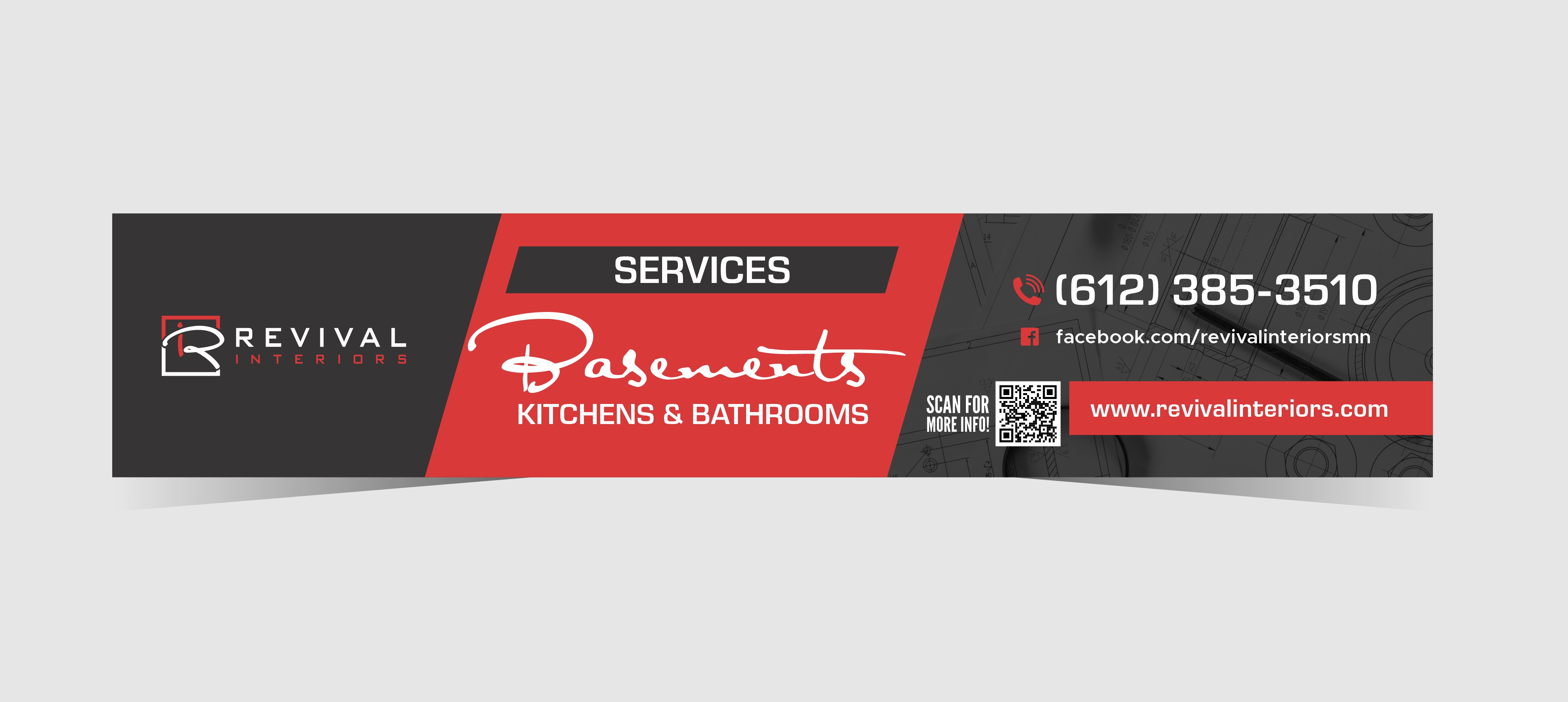 Signage Design by Thati Designs for Revival Interiors | Design #34662378