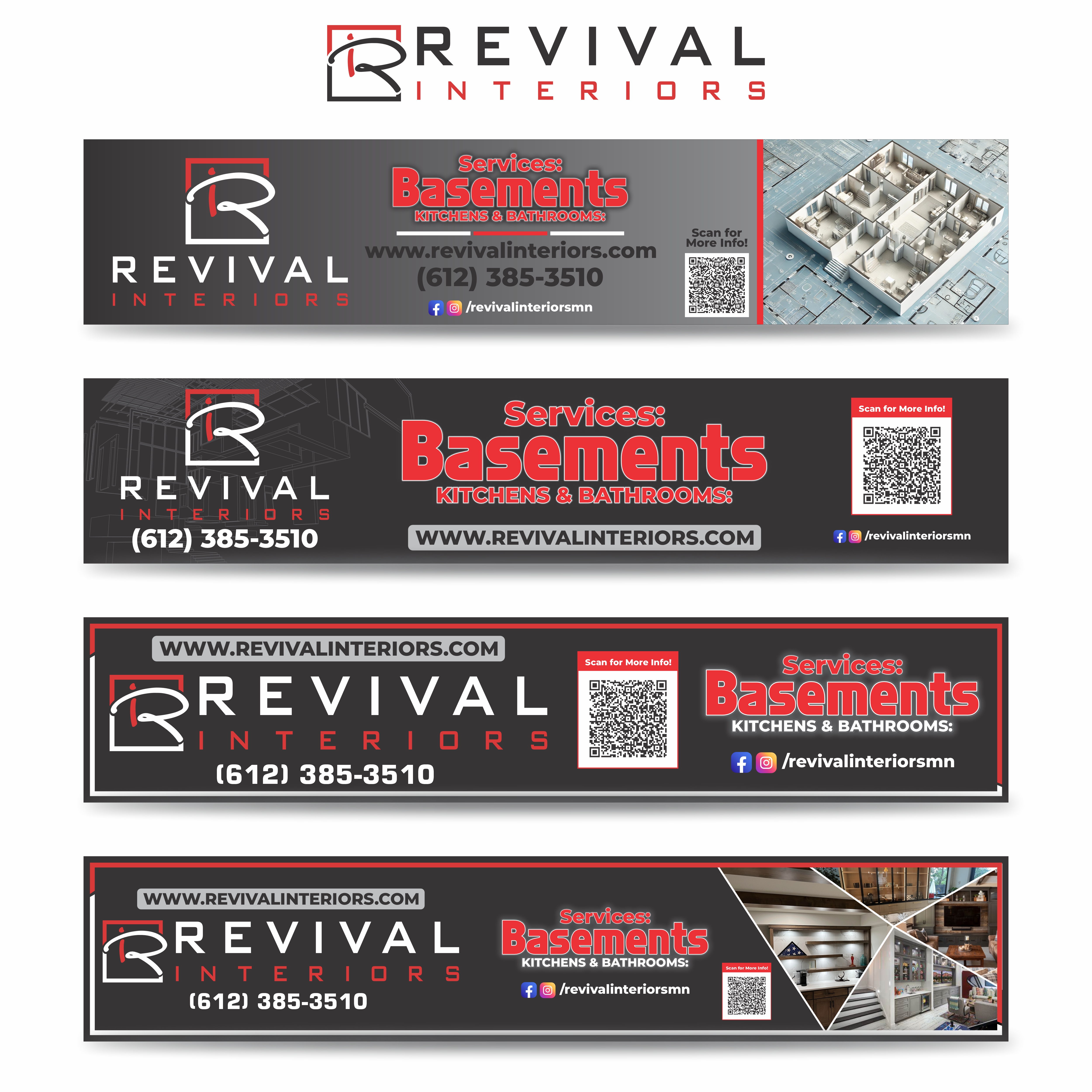 Signage Design by Shahantastic for Revival Interiors | Design #34674344