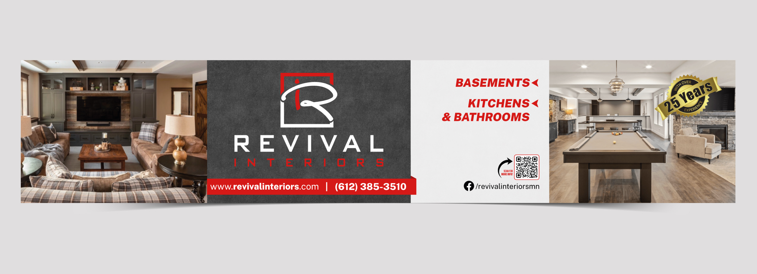 Signage Design by Adi GFX for Revival Interiors | Design #34668845