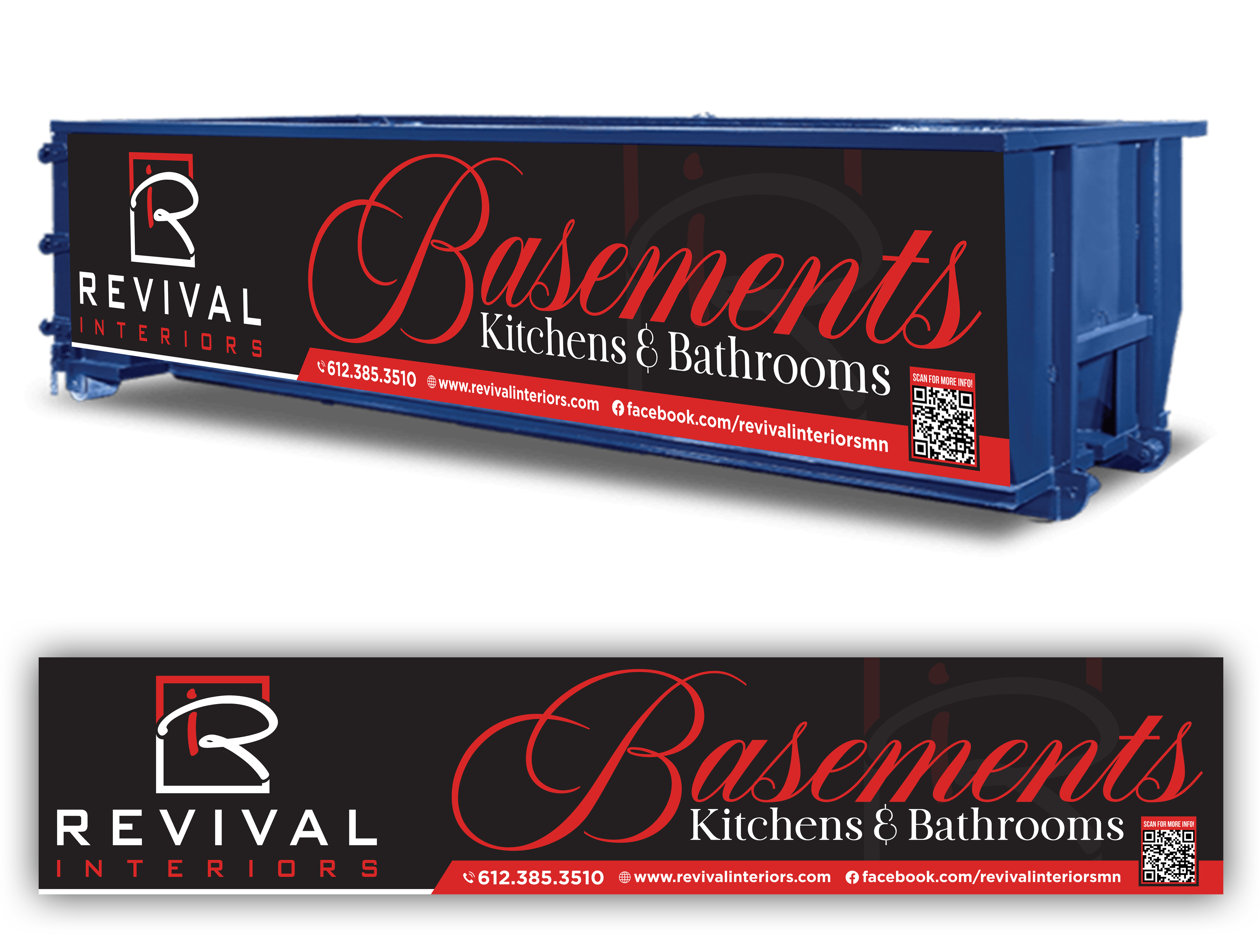 Signage Design by VCreativeidea for Revival Interiors | Design #34673548