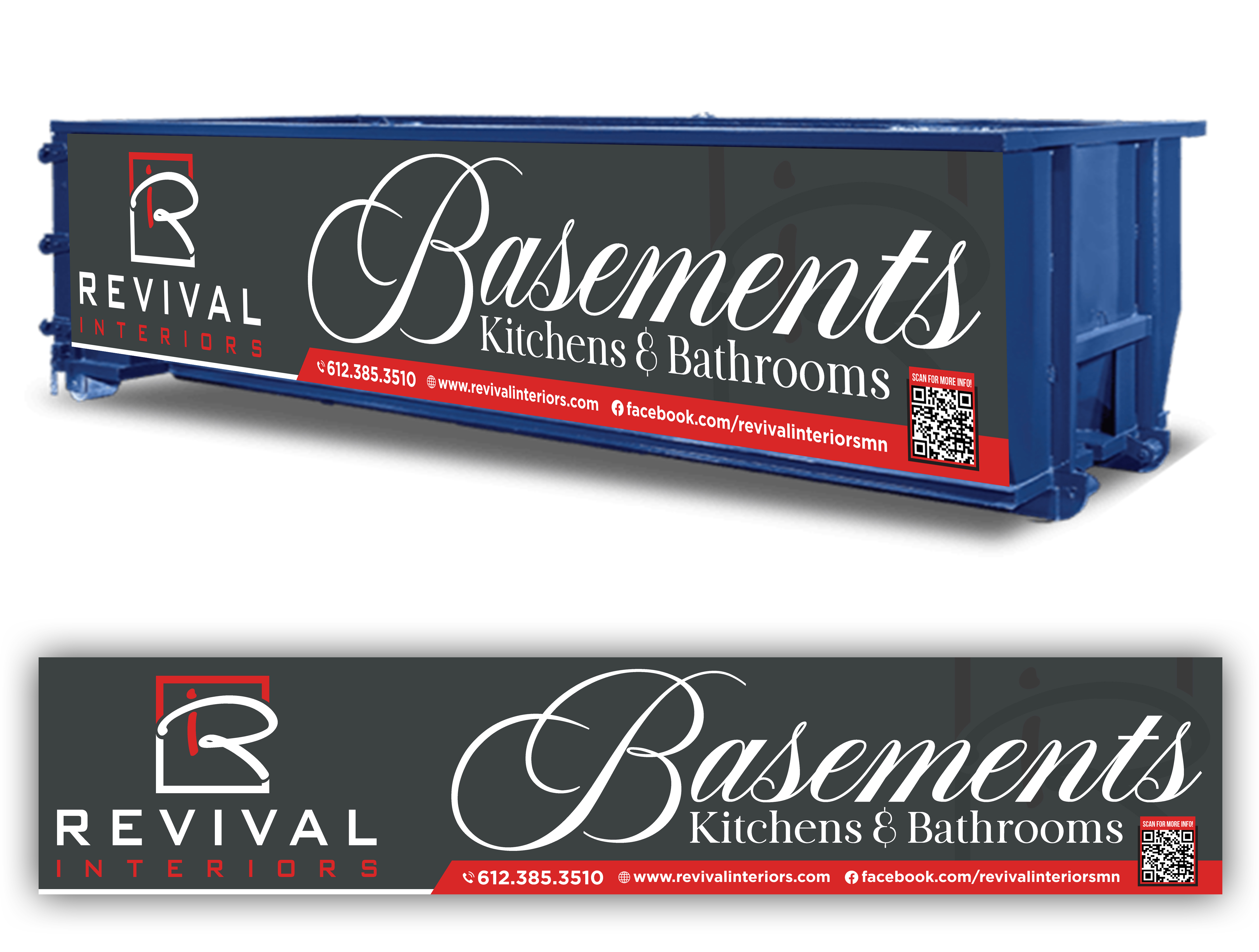 Signage Design by VCreativeidea for Revival Interiors | Design #34673549