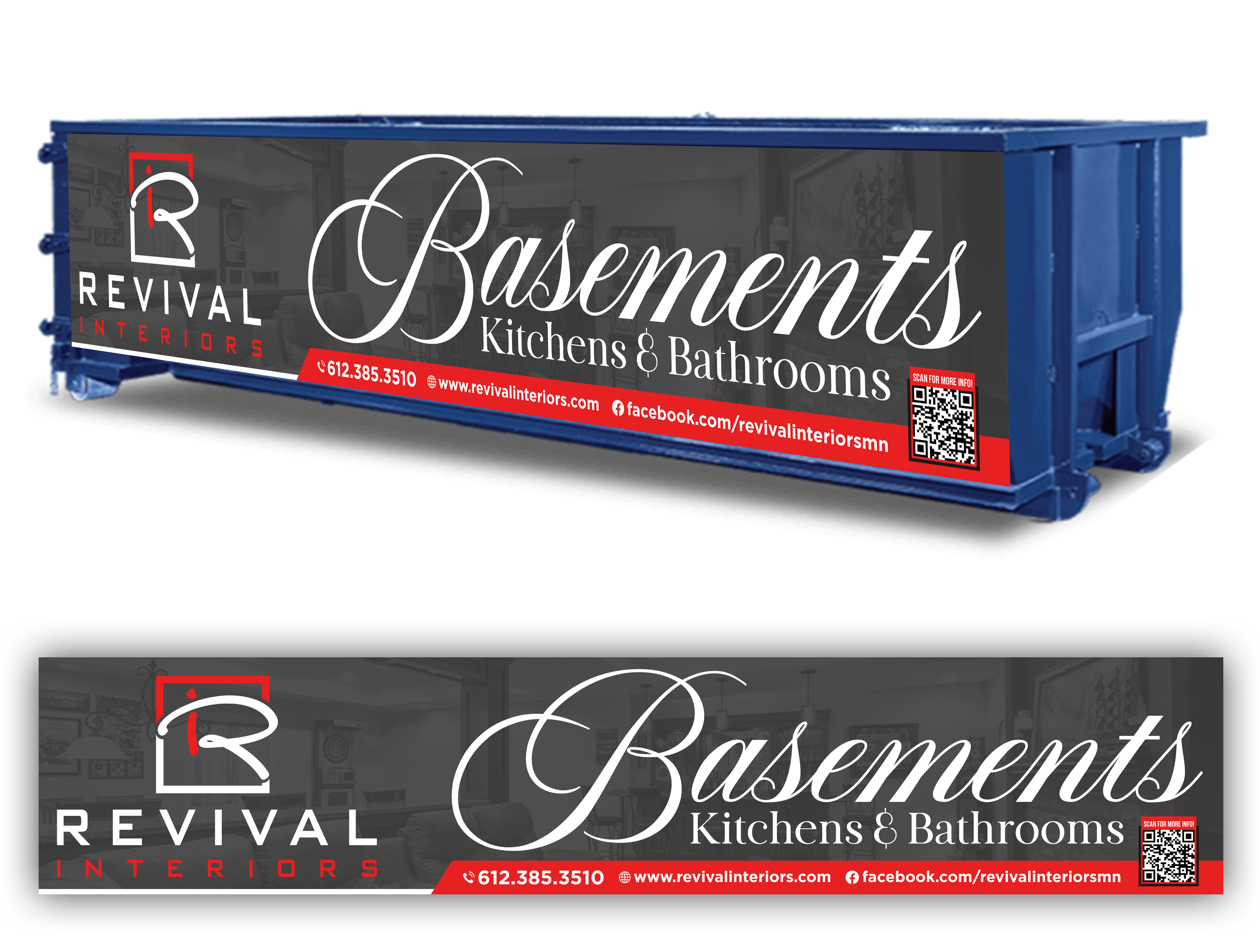 Signage Design by VCreativeidea for Revival Interiors | Design #34673554