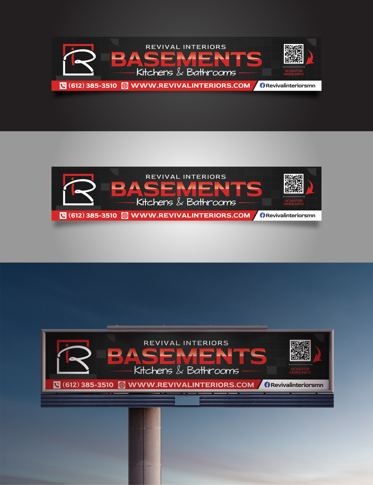 Signage Design by JK18 for Revival Interiors | Design #34662201