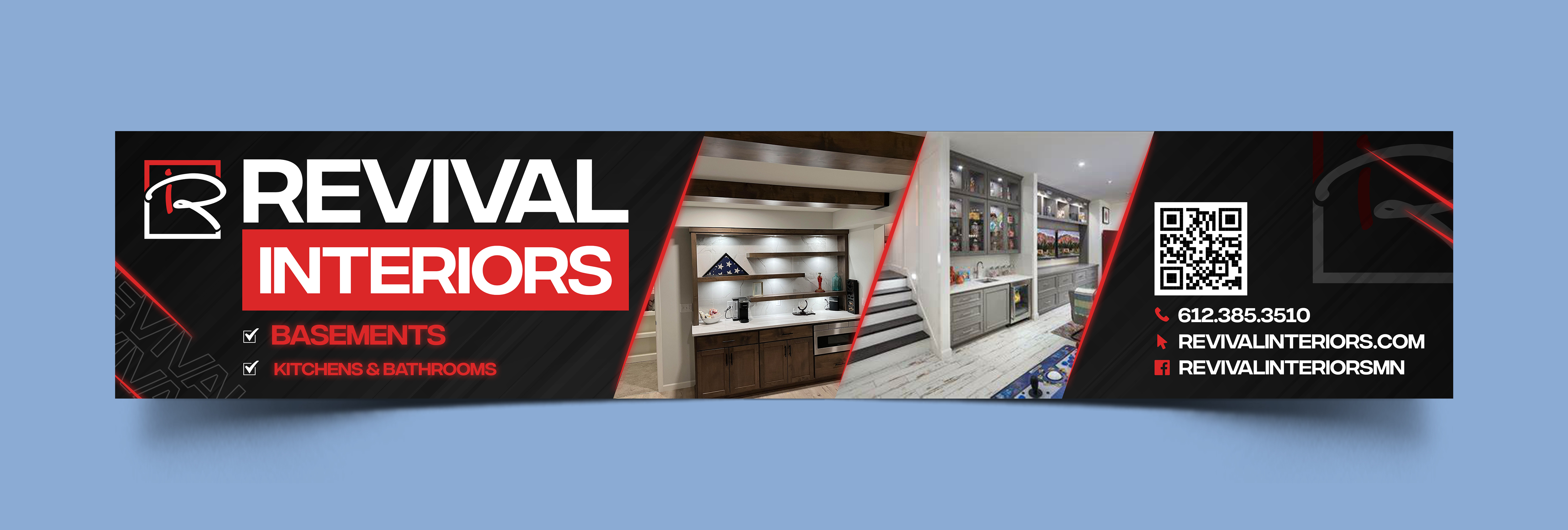 Signage Design by Graphic Guy for Revival Interiors | Design #34645563
