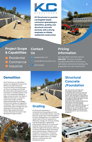 Diseño de Brochure por James para este proyecto | Diseño #34635960