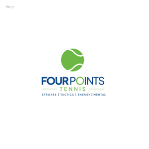 Logo Design by rgb01 for Four Points Tennis, LLC | Design: #34655562