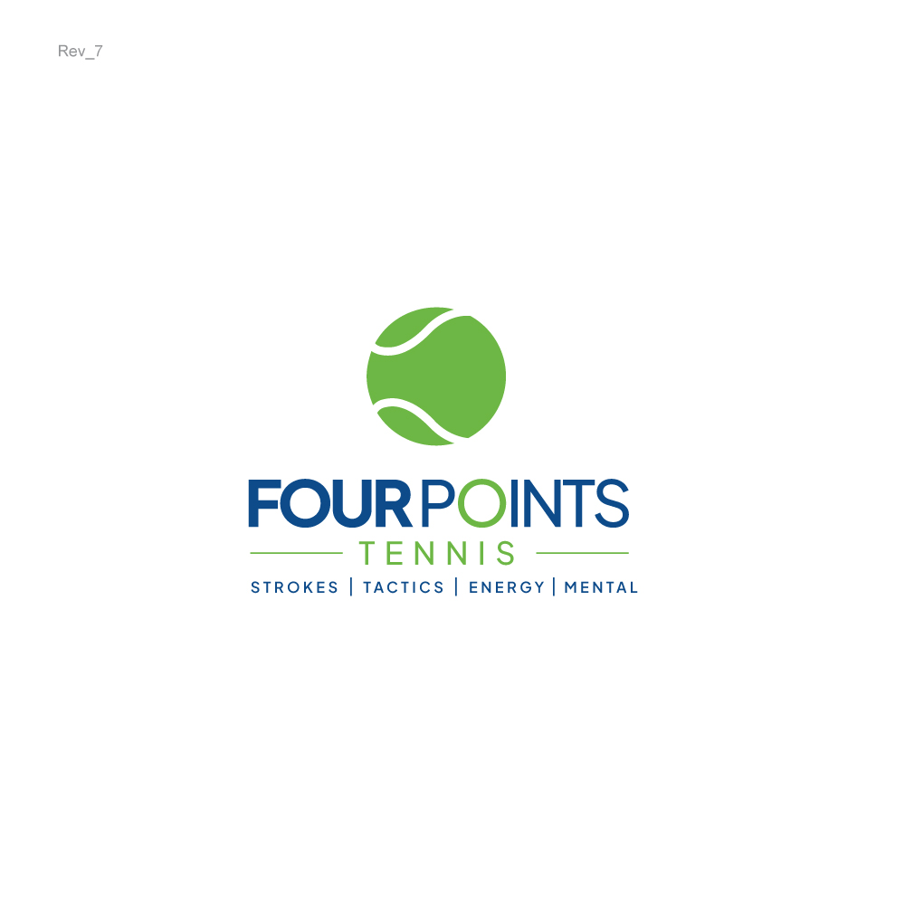 Logo Design by rgb01 for Four Points Tennis, LLC | Design #34659767
