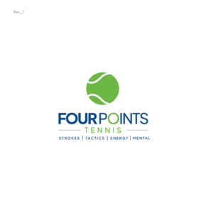 Logo Design by rgb01 for Four Points Tennis, LLC | Design: #34659767