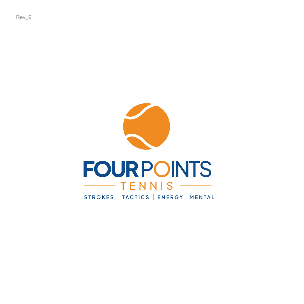 Logo Design by rgb01 for Four Points Tennis, LLC | Design #34659768