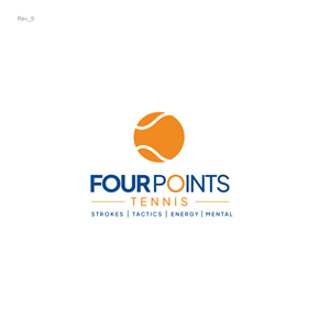 Logo Design by rgb01 for Four Points Tennis, LLC | Design: #34659768