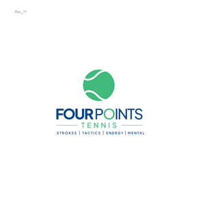 Logo Design by rgb01 for Four Points Tennis, LLC | Design: #34659769