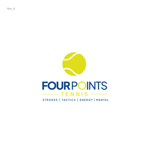 Logo Design by rgb01 for Four Points Tennis, LLC | Design: #34659770