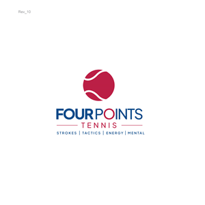 Logo Design by rgb01 for Four Points Tennis, LLC | Design: #34659771